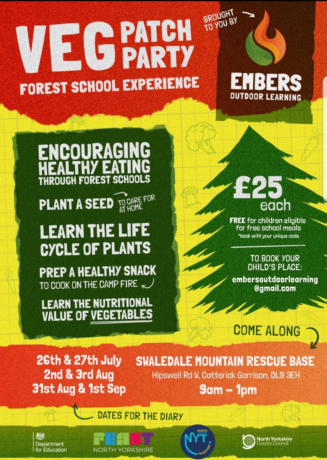Veg Patch Party Embers Outdoor