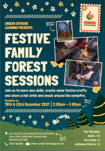 Embers Outdoor Learning - Family Festive Forest Sessions