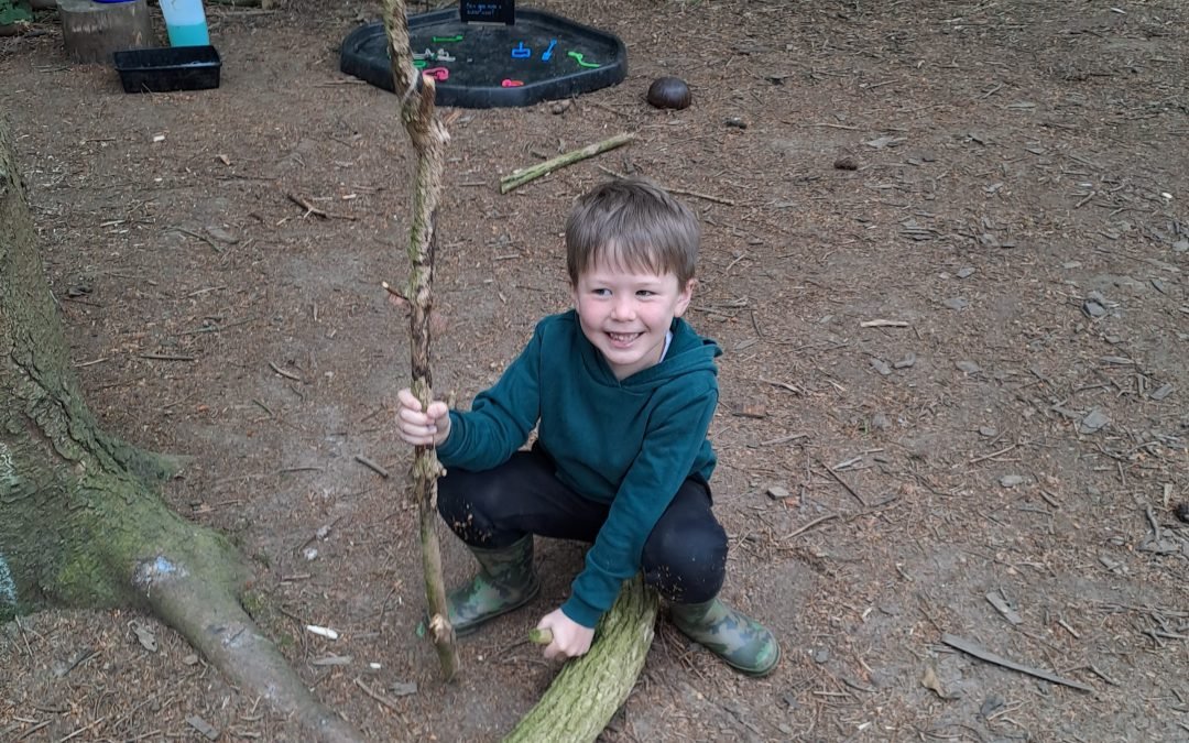 The importance of child led learning at forest school